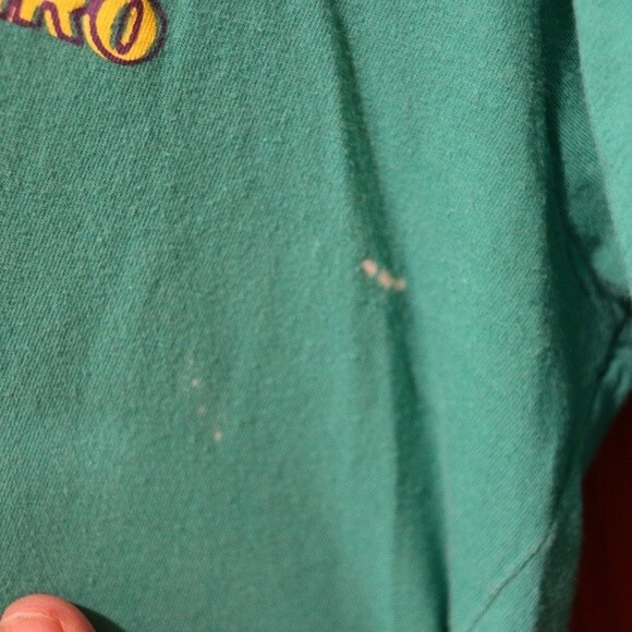 Rio De Janeiro Teal Green Cropped Tshirt Travel Tourist Medium - Picture 6 of 7